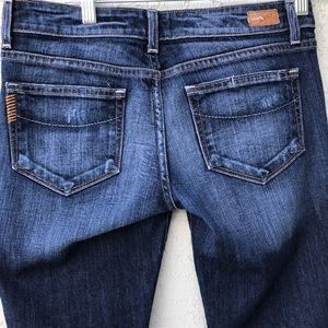 LOW RISE JEANS -BOOT CUT JEANS - PAIGE  JEANS